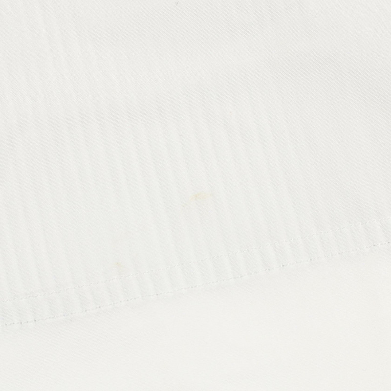 愛馬仕 Serie 羈扣襯衫上衣 #40 15 3/4 純棉 白色 二手 男款-5