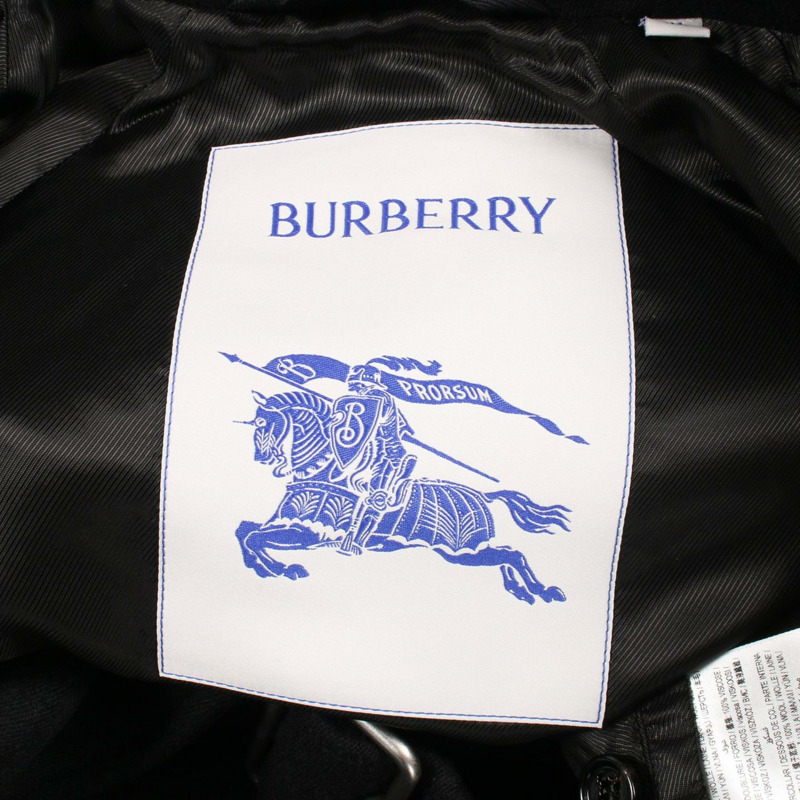 博柏利 (BURBERRY) 其他黑色羊毛男士二手外套-2
