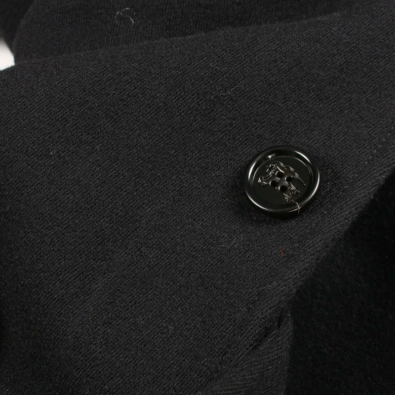 博柏利 (BURBERRY) 其他黑色羊毛男士二手外套-5