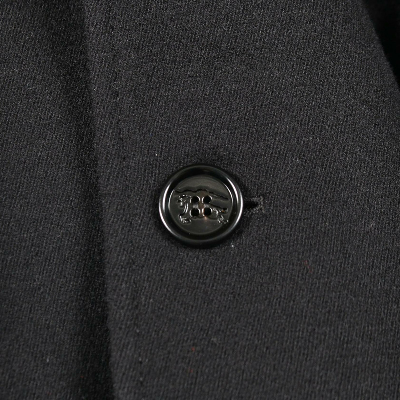 博柏利 (BURBERRY) 其他黑色羊毛男士二手外套-8