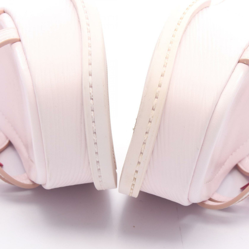 路易威登 LV × TM MAYA 涼鞋,粉紅真皮,二手女款,#35.5-7