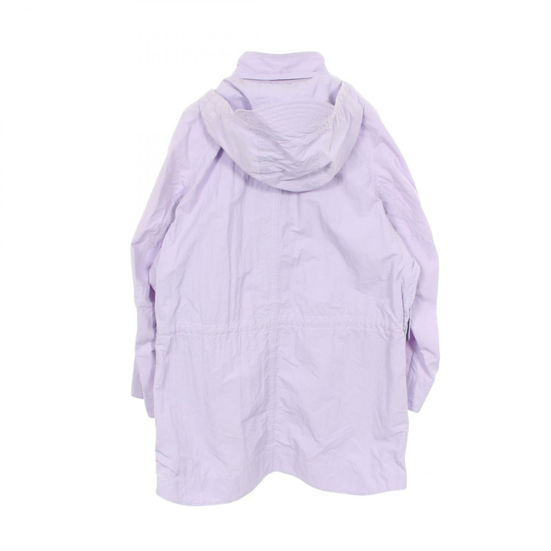愛馬仕抽繩連帽外套，其他款式，尼龍材質，紫色，二手男士-1