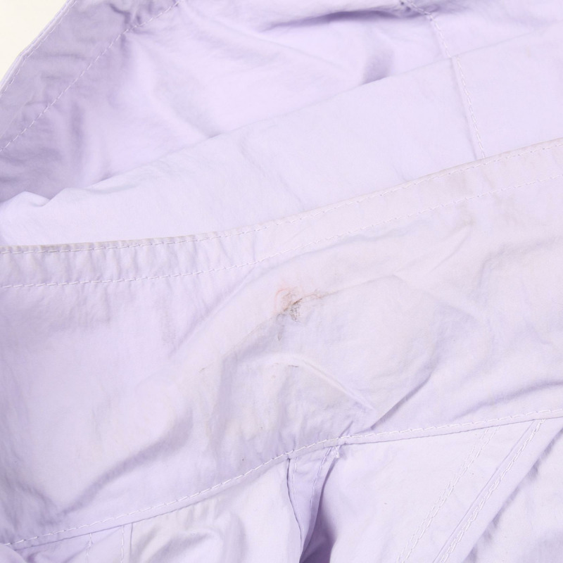愛馬仕抽繩連帽外套，其他款式，尼龍材質，紫色，二手男士-5