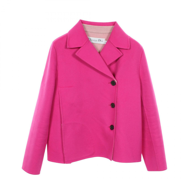 Dior 其他 羊絨粉紅二手女裝外套-0
