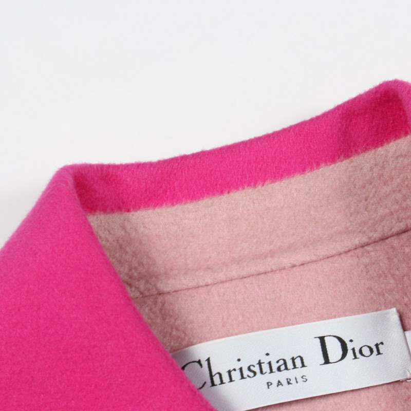 Dior 其他 羊絨粉紅二手女裝外套-4