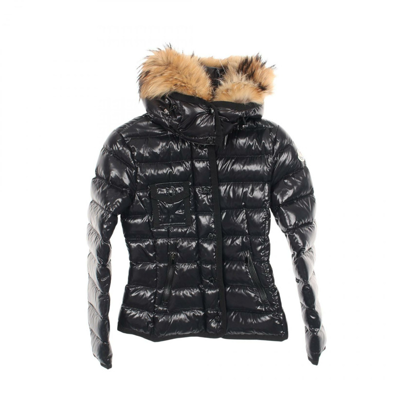 MONCLER ARMOISE 羽絨外套 ARMOISE 尼龍黑色 二手 女款-0
