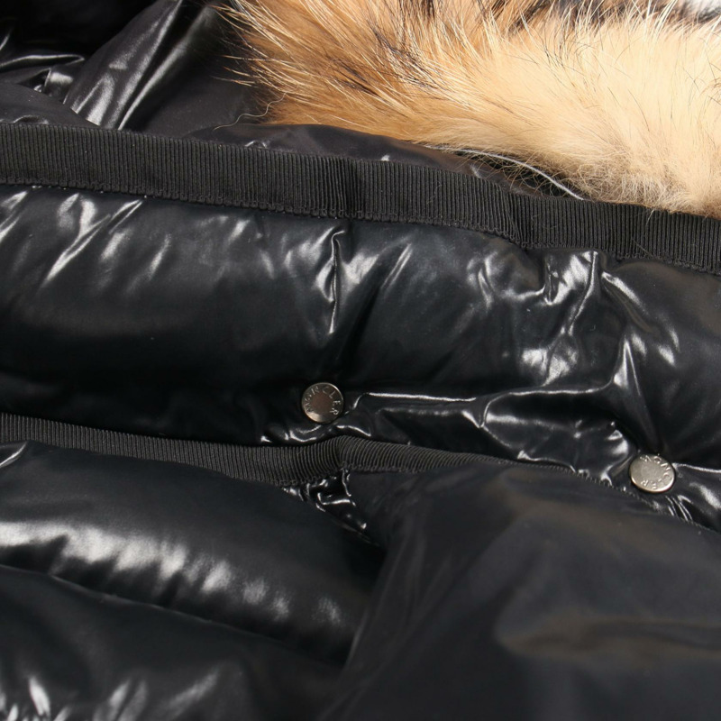 MONCLER ARMOISE 羽絨外套 ARMOISE 尼龍黑色 二手 女款-6