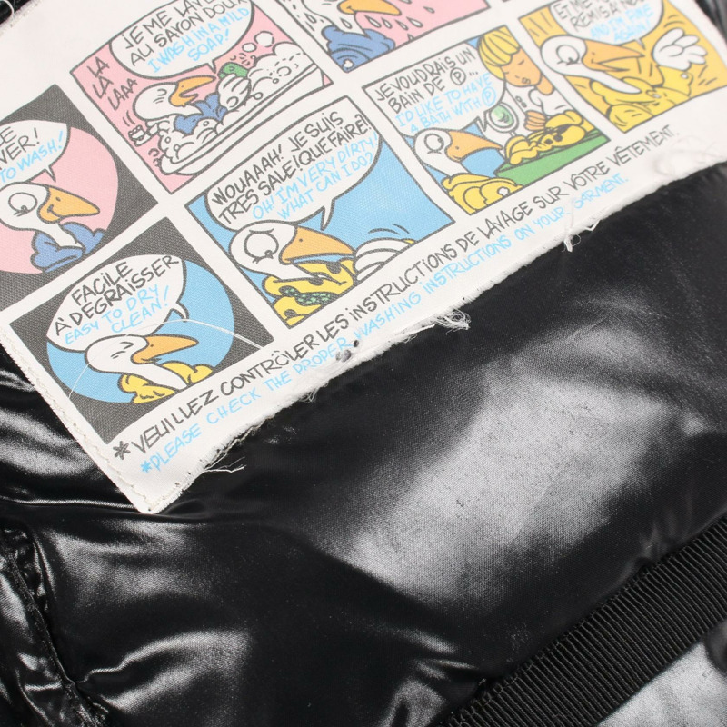 MONCLER ARMOISE 羽絨外套 ARMOISE 尼龍黑色 二手 女款-9