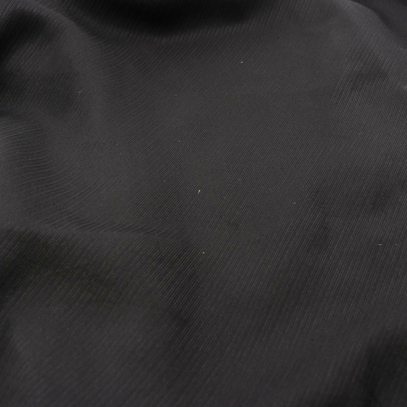 愛馬仕 Lavalliere 領口連身裙 #40 無袖束腰絲黑色二手女裝-7