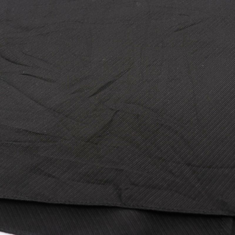 愛馬仕 Lavalliere 領口連身裙 #40 無袖束腰絲黑色二手女裝-8