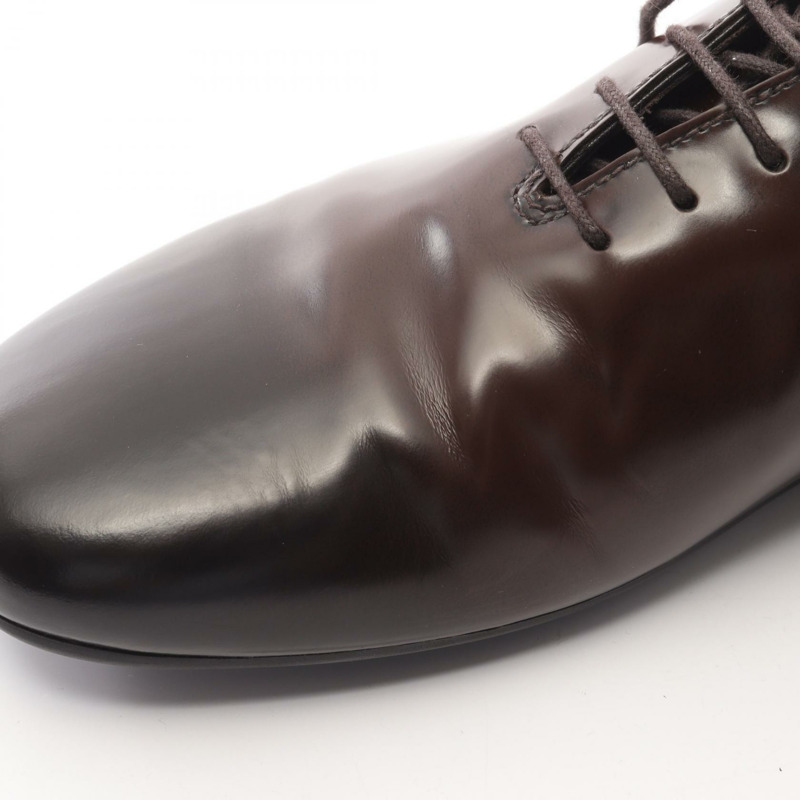 PRADA 男士繫帶皮鞋 2EG448 棕色 二手-7