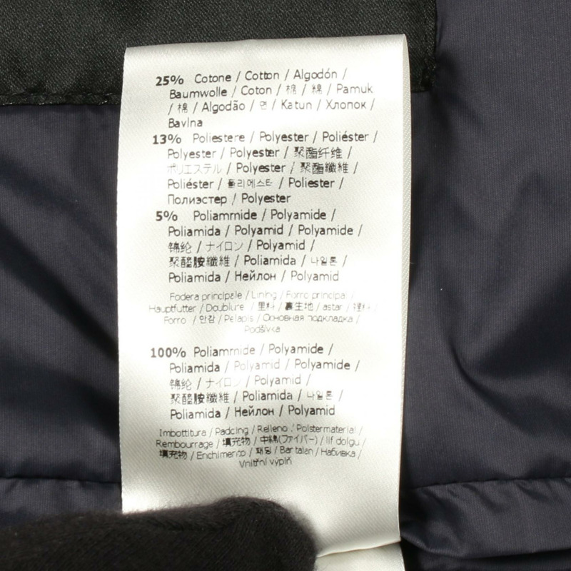 FENDI FF壓花襯衫外套 其他外套 FW1286AQMO 羊毛 尼龍 棉/聚酯纖維 海軍藍 二手 男款-5