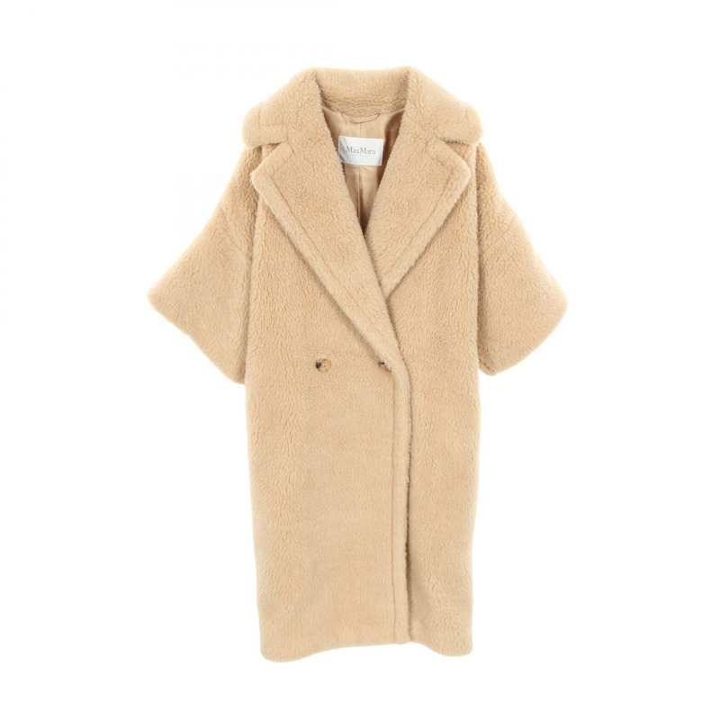 MAX MARA TEDDY 泰迪熊圖案 其他外套 駝色 米色 二手 女款-0