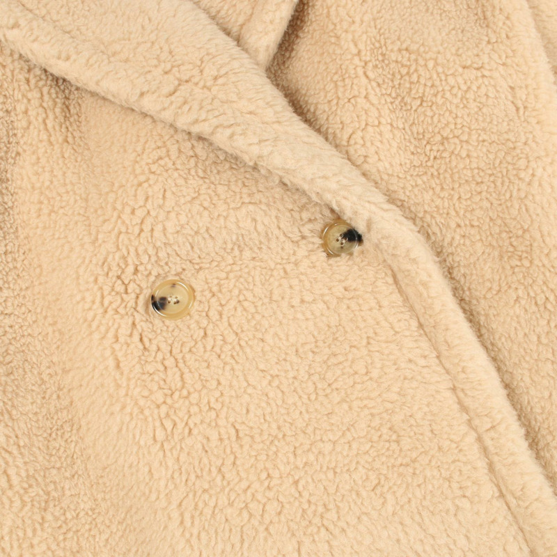 MAX MARA TEDDY 泰迪熊圖案 其他外套 駝色 米色 二手 女款-7