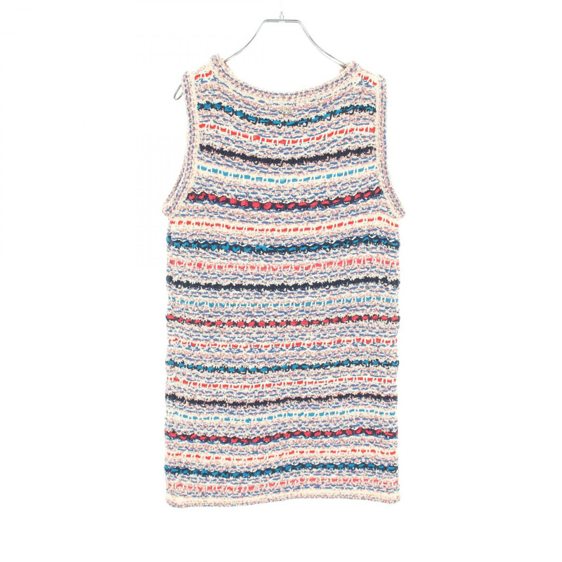 香奈兒 Gripoa 連結連身裙 尼龍棉混紡 粉紅色 藍色 多色 #40 二手女裝-1