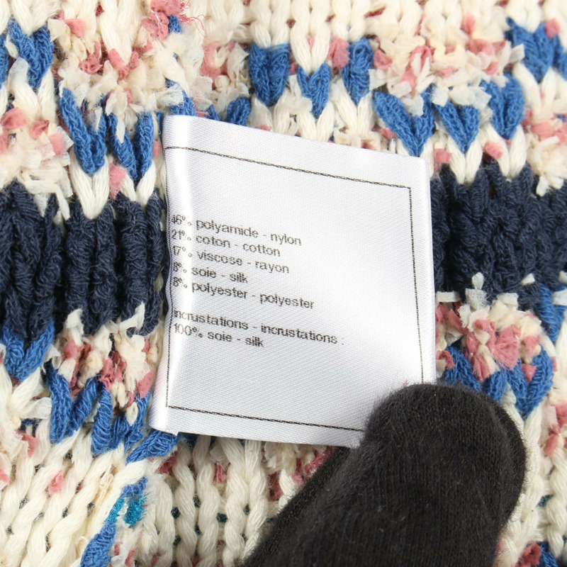 香奈兒 Gripoa 連結連身裙 尼龍棉混紡 粉紅色 藍色 多色 #40 二手女裝-3