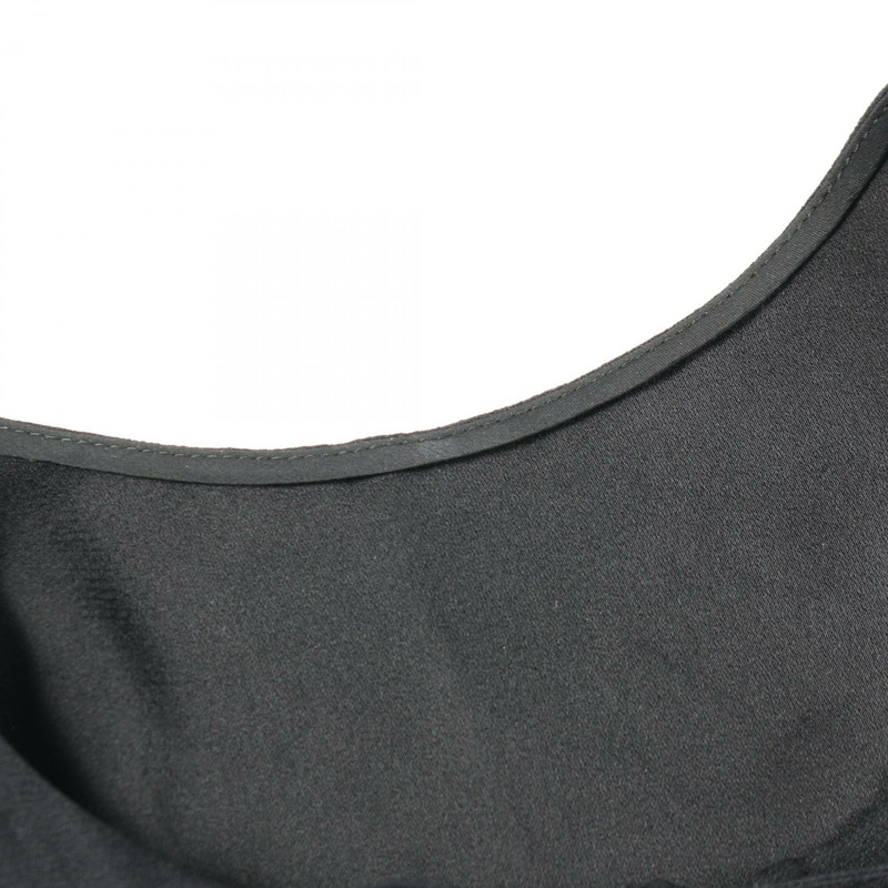 GUCCI 連身裙，半袖，醋酸纖維，海軍藍，二手女款-6