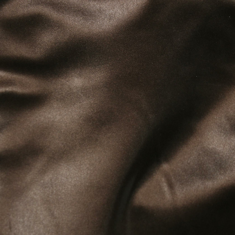 愛馬仕男士48號拉鍊短夾克，聚酯纖維/聚氨酯材質，棕色，二手-6