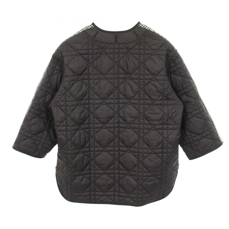 Dior BEE BEE 其他外套 羊毛 尼龍 黑色 白色 二手 女-1