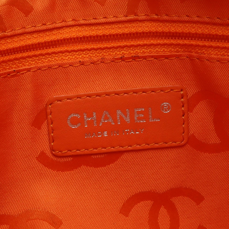 香奈兒 Cambon 系列大托特包,漆皮,米棕色,二手,女士 CC Coco-3