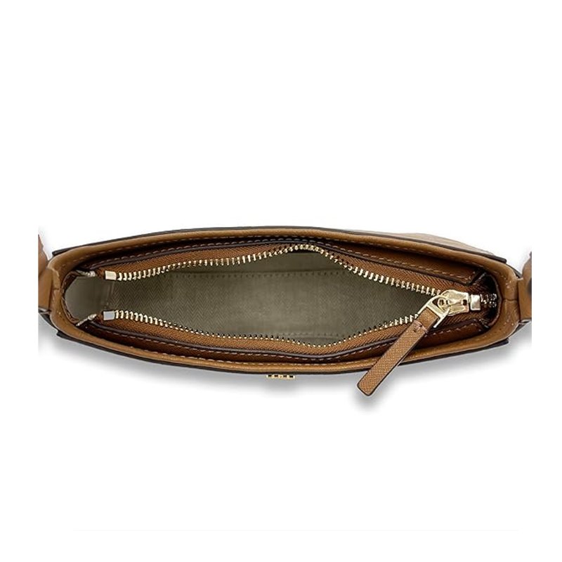 【TORY BURCH】Emerson 防刮皮革馬鞍包-焦糖-1