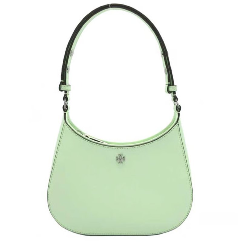 【TORY BURCH】Emerson 防刮皮革馬鞍包-薄荷綠-0