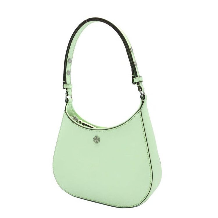 【TORY BURCH】Emerson 防刮皮革馬鞍包-薄荷綠-1