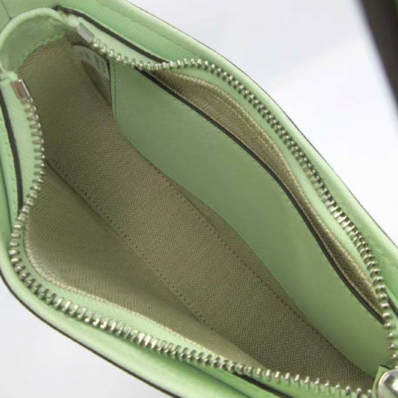 【TORY BURCH】Emerson 防刮皮革馬鞍包-薄荷綠-3