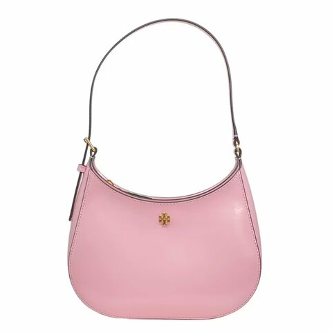 【TORY BURCH】Emerson 漆皮皮革肩背包-粉