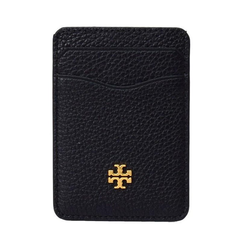 【TORY BURCH】真皮卡片夾-黑-4
