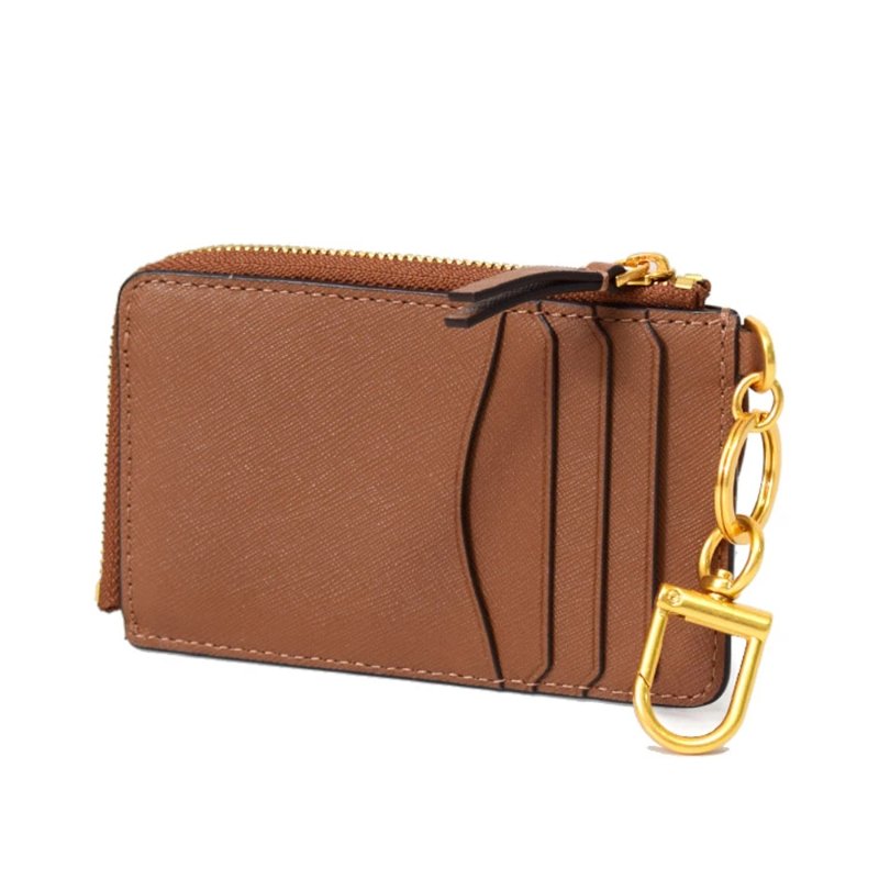 【TORY BURCH】多功能卡片零錢包-焦糖-1