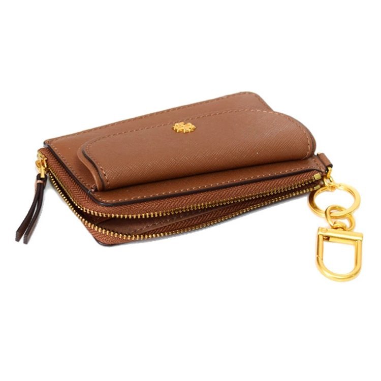 【TORY BURCH】多功能卡片零錢包-焦糖-2
