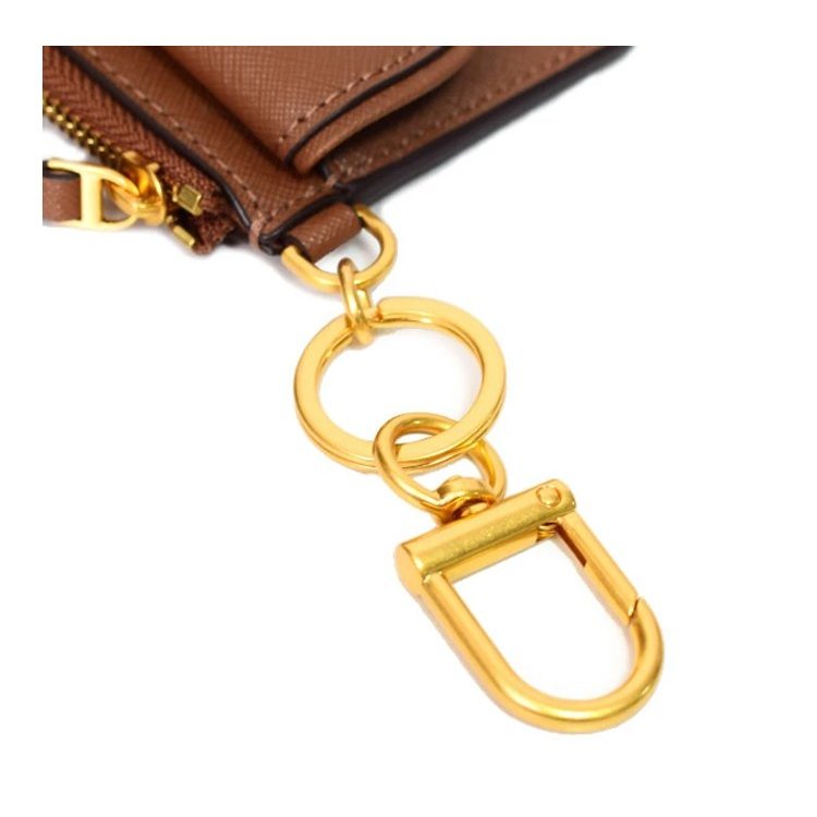【TORY BURCH】多功能卡片零錢包-焦糖-5