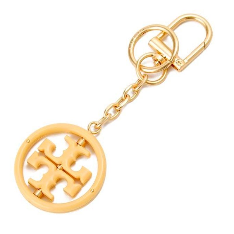 【TORY BURCH】LOGO吊飾-黃-0