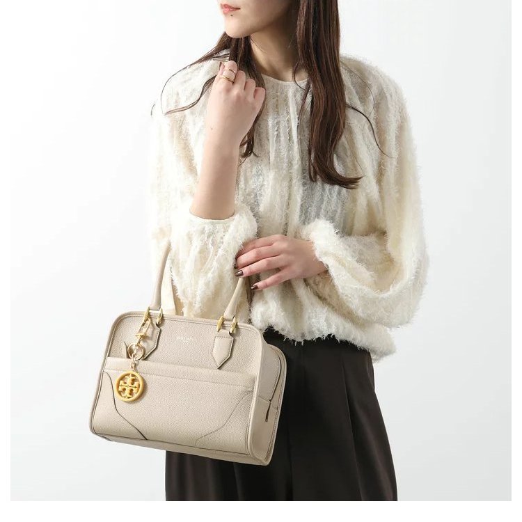 【TORY BURCH】LOGO吊飾-黃-3