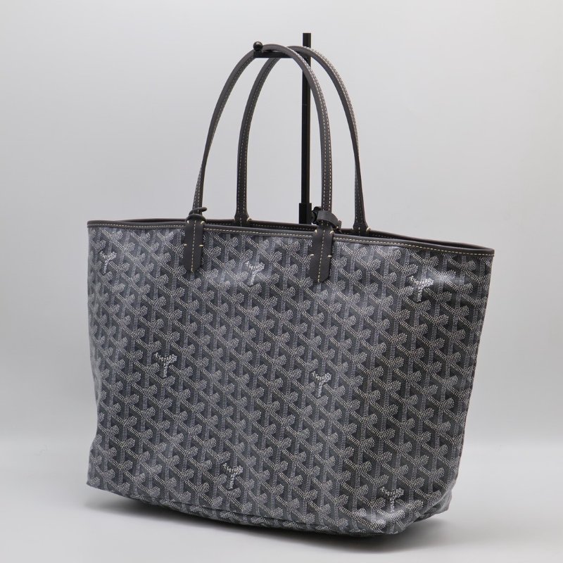GOYARD 新版亞麻帆布Tote - 小號灰-2