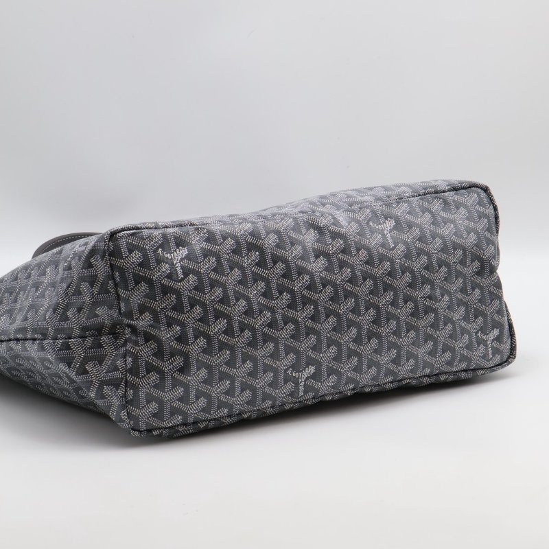 GOYARD 新版亞麻帆布Tote - 小號灰-16