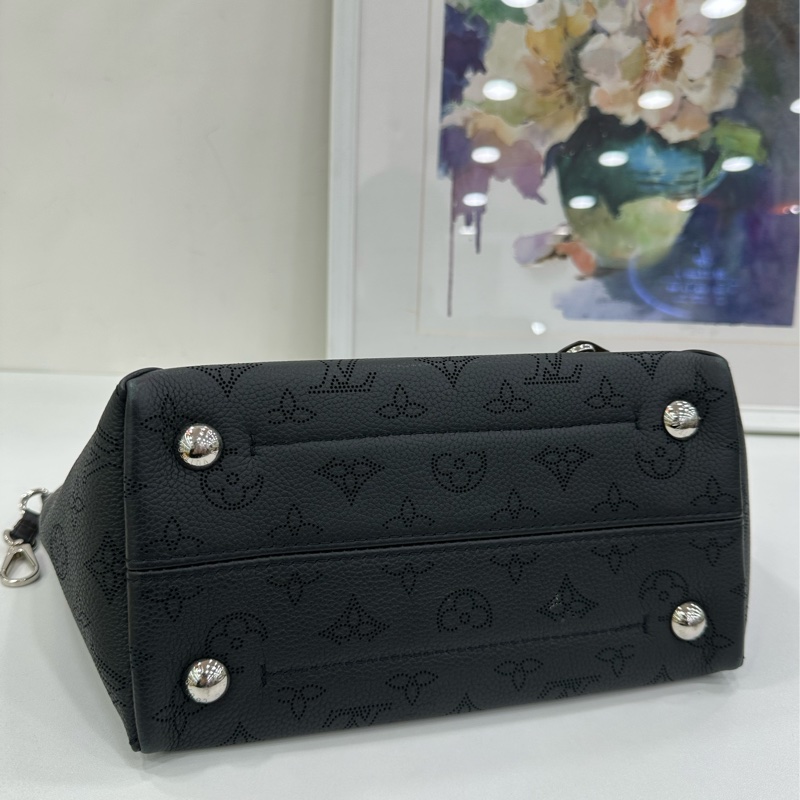 Louis Vuitton/LV 路易威登HINA月光女神黑色托特斜挎包 晶片-5