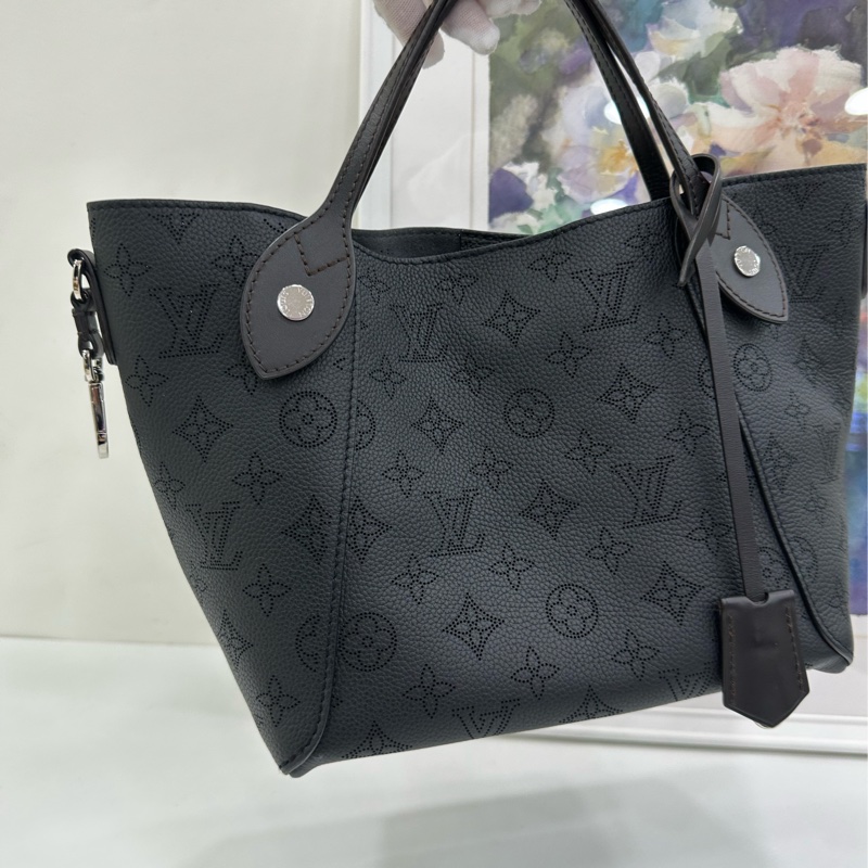 Louis Vuitton/LV 路易威登HINA月光女神黑色托特斜挎包 晶片-6