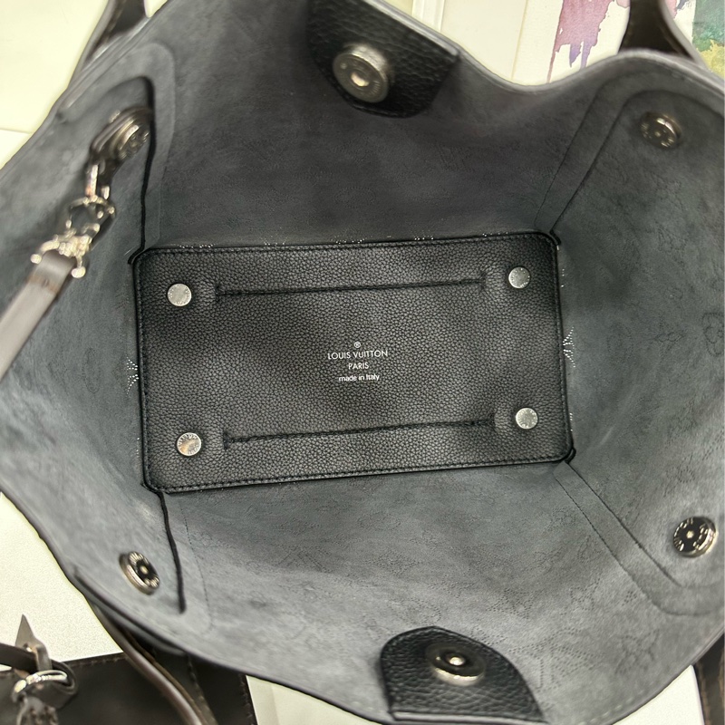 Louis Vuitton/LV 路易威登HINA月光女神黑色托特斜挎包 晶片-7