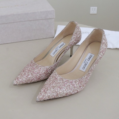 99新Jimmy Choo女鞋，35.5碼，跟高6cm配件盒子防塵袋