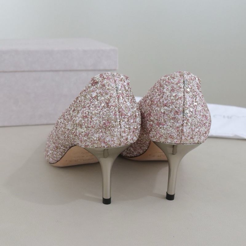 99新Jimmy Choo女鞋，35.5碼，跟高6cm配件盒子防塵袋-1