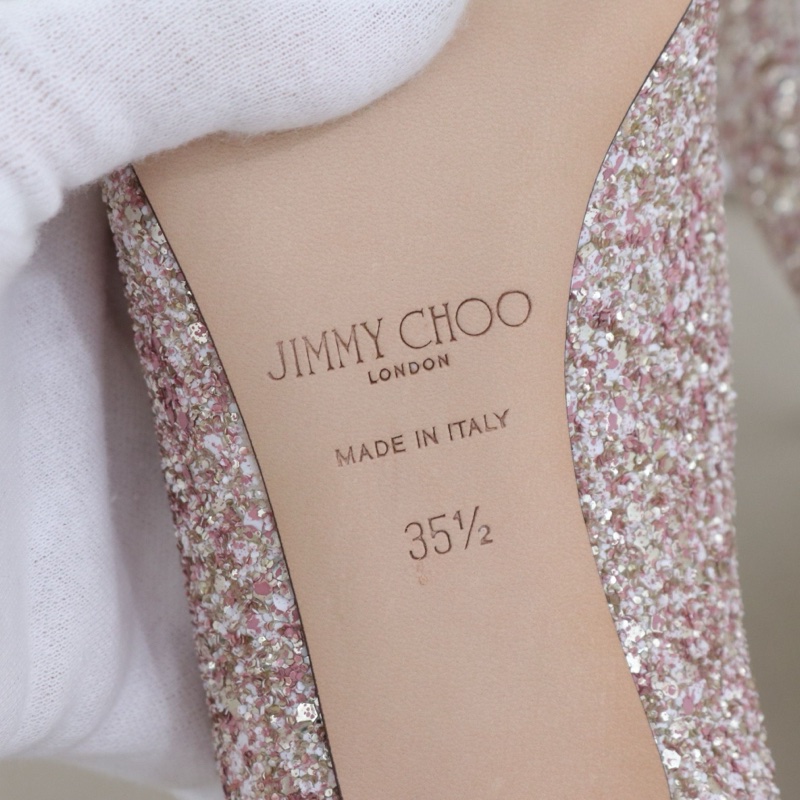 99新Jimmy Choo女鞋，35.5碼，跟高6cm配件盒子防塵袋-6
