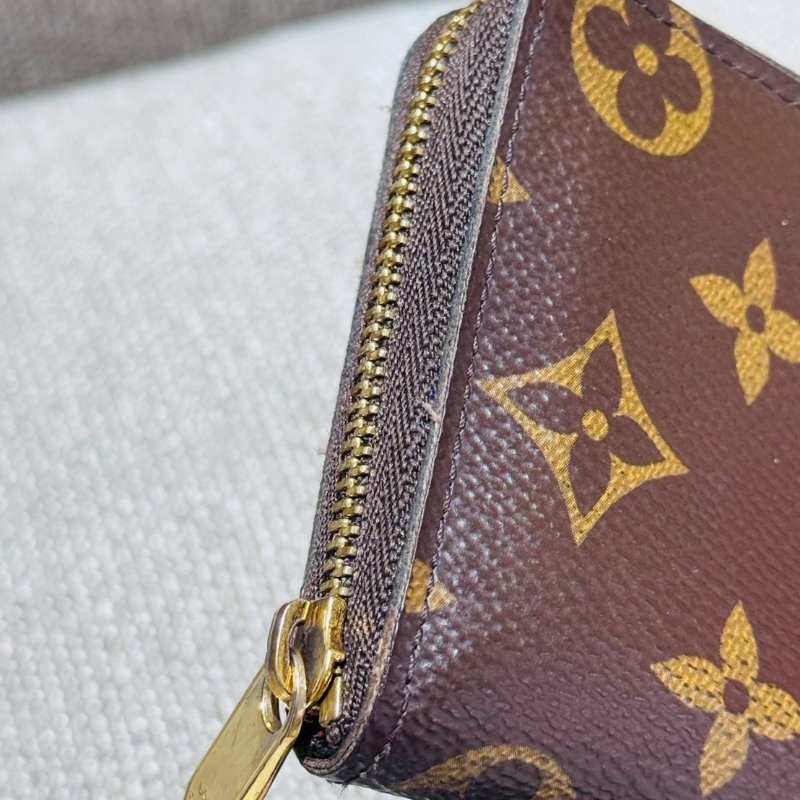 LV 拉鍊零錢包（晶片款）-3