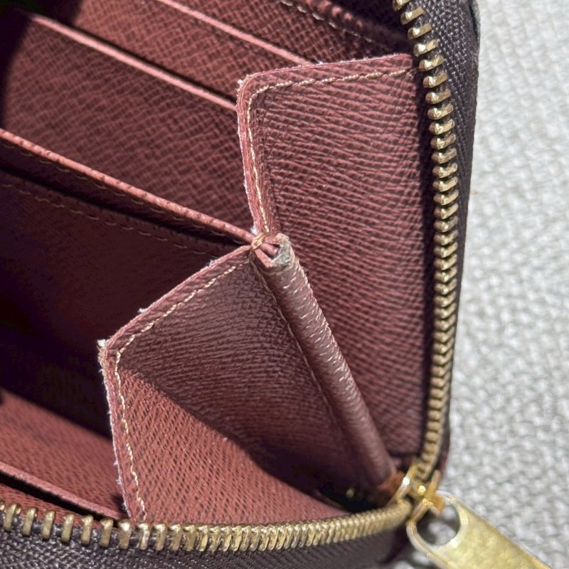 LV 拉鍊零錢包（晶片款）-6