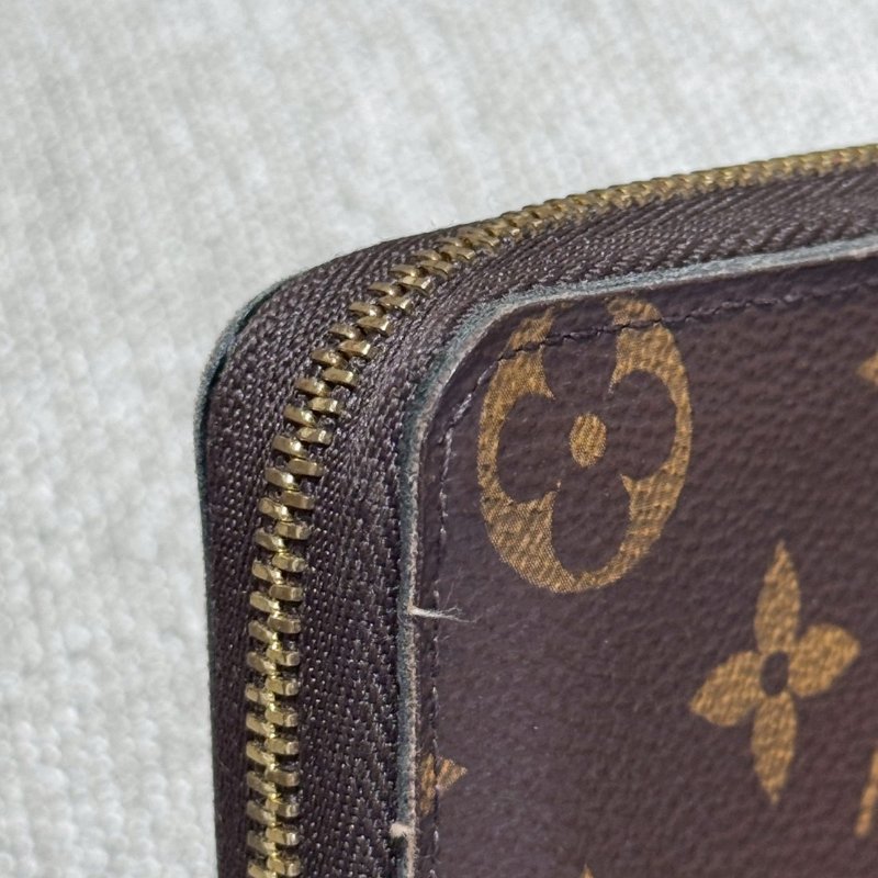 LV 拉鍊零錢包（晶片款）-9