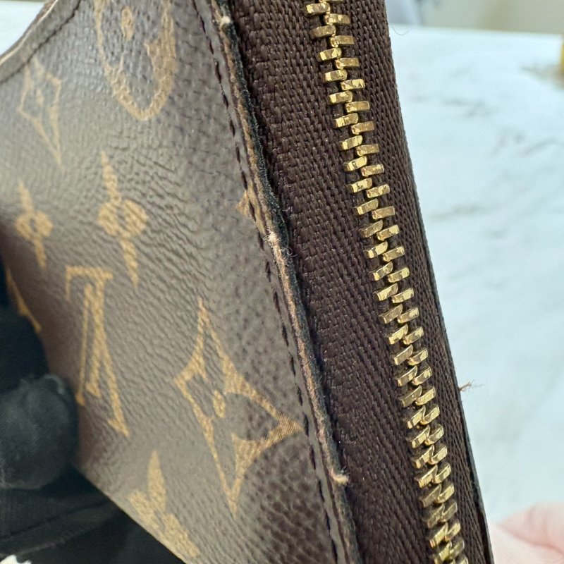 LV 拉鍊零錢包（晶片款）-20