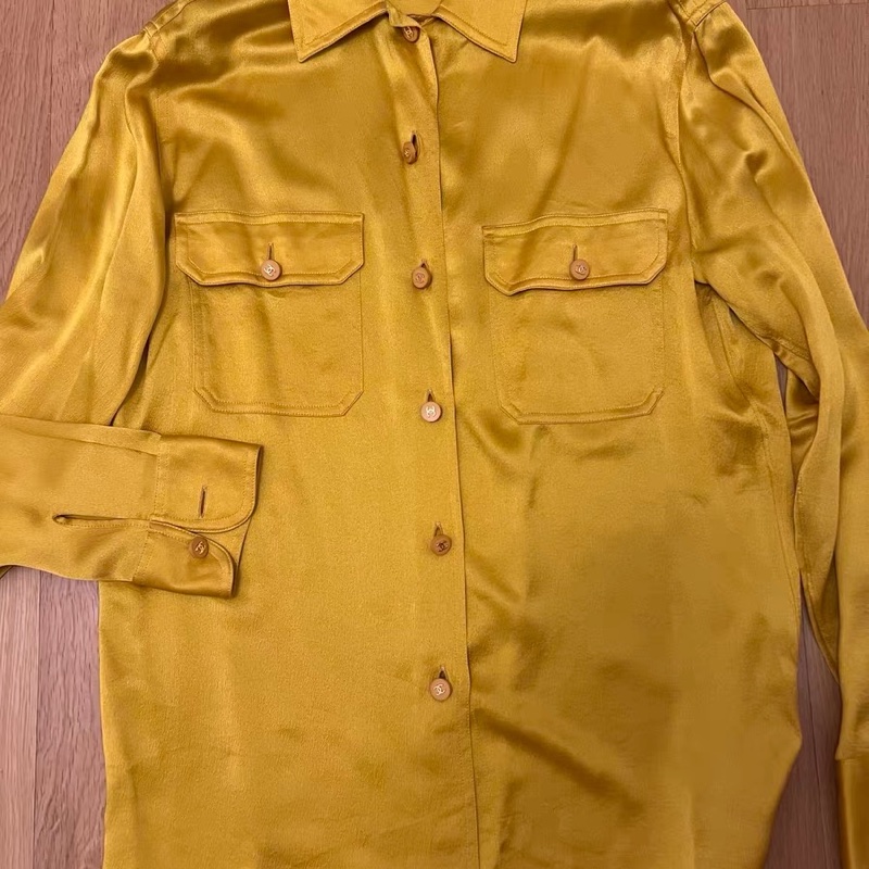 Chanel真絲襯衣38碼-0