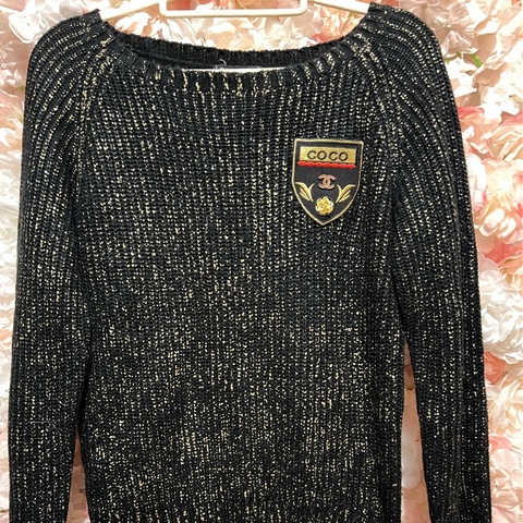 Chanel勛章毛衣40碼