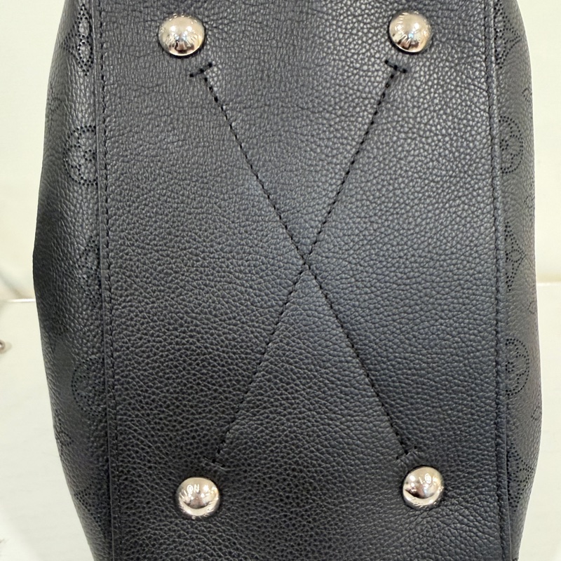 Louis Vuitton✨Lv muria Bella鏤空全皮月光女神水桶包-10